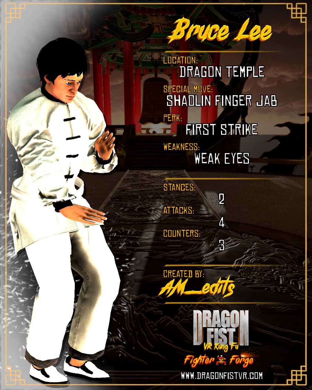 Bruce Lee - Created By: AM_edits